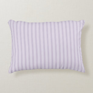 Paarse Lavendel Strepen Accent Kussen
