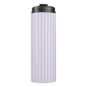 Paarse Lavendel Strepen Thermosbeker