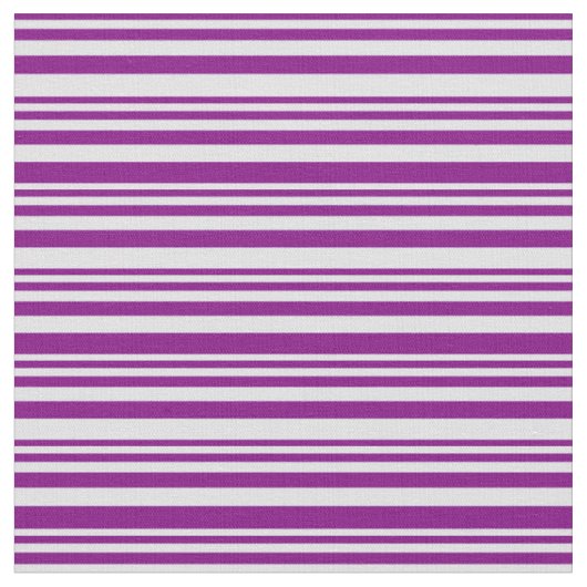Paarse & Lavendel Stripes Patroon Stof (Close Up)