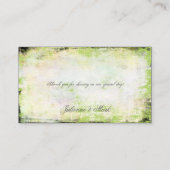  Paarse Lavendel Sweet Peas Plaatskaarten Plaatskaartje (Achterkant)