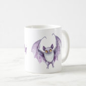 Paarse Lavendel Vleermuis Koffiemok (Voorkant rechts)