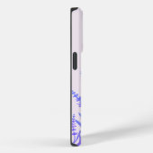 Paarse Lavendel Waterverf Bloemig Case-Mate iPhone Case (Achterkant / Rechts)