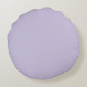 Paarse Lavendel Wilde Eenhoorn Rond Kussen (Achterkant)