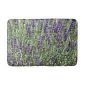 Paarse lavendelbloemen bloemstuk badmat (Voorkant)