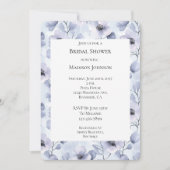  Paarse Lavendelbloemen Vrijgezellenfeest Kaart (Voorkant)