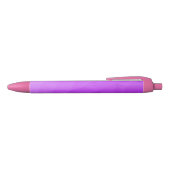 Paarse lavendelgradiënt geometrisch meshpatroon zwarte inkt pen (Bovenkant)