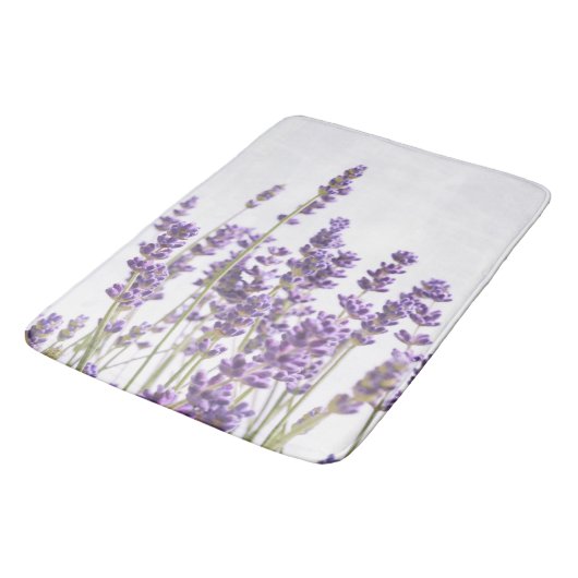 Paarse lavender #1 #decor #art badmat (Gekanteld)