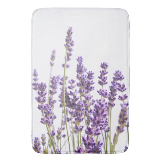 Paarse lavender #1 #decor #art badmat (Voorkant Verticaal)