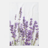 Paarse lavender #1 #decor #art theedoek (Verticaal)