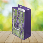 Paarse lavender Blooms Floral Klein Cadeauzakje