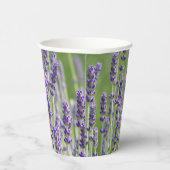 Paarse lavender Buds Floral Papieren Bekers (Rechts)