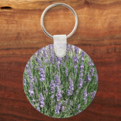 Paarse lavender Delight Sleutelhanger (Voorkant)