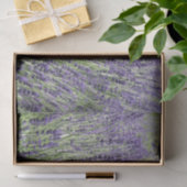Paarse Lavender Fields Floral Tissuepapier (Geschenk)