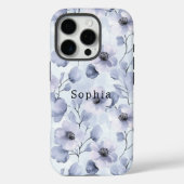 Paarse lavender Flowers Case-Mate iPhone Case (Achterkant)