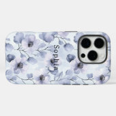Paarse lavender Flowers Case-Mate iPhone Case (Achterkant (horizontaal))