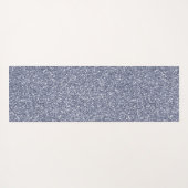 Paarse lavender Glitter Dragonflies Yogamat (Achterkant (horizontaal))