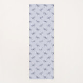 Paarse lavender Glitter Dragonflies        Yogamat (Voorkant)