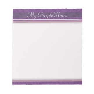 Paarse Lavender Mauve Notitieblok