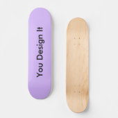 Paarse Lavender Persoonlijk Skateboard (Voorkant)