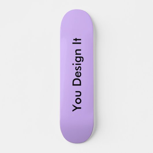 Paarse Lavender Persoonlijk Skateboard (Voorkant)