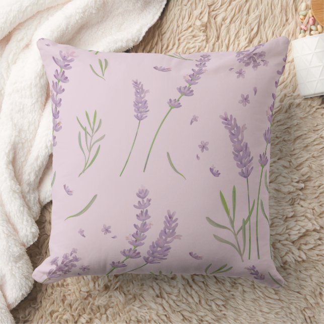 Paarse lavender Pillow Kussen (Deken)