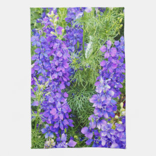 Paarse lavender Sprigs Theedoek