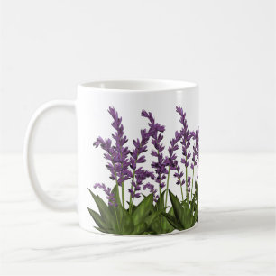 Paarse lavender Spring Flowers Coffee Mok