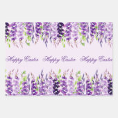 Paarse lavender Stems Inpakpapier Vel (Voorkant 2)