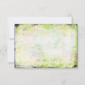 Paarse lavender Sweet Peas RSVP (Achterkant)