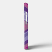 paarse lavender velden diamantpatroon kunst Case-Mate iPhone case (Achterkant / Links)