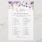 Paarse lavender wat er in je paardenspel zit (Voorkant)