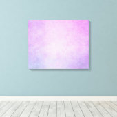 Paarse lavender Waterverf Parccacaoachtergrond Canvas Afdruk (Insitu (Houten vloer))