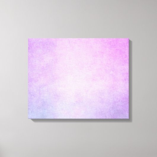 Paarse lavender Waterverf Parccacaoachtergrond Canvas Afdruk (Voorkant)