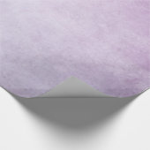 Paarse lavender Waterverf Persoonlijke achtergrond Cadeaupapier (Hoek)