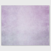 Paarse lavender Waterverf Persoonlijke achtergrond Cadeaupapier (Vlak)