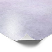 Paarse lavender Waterverf Persoonlijke achtergrond Foto Afdruk (Hoek)