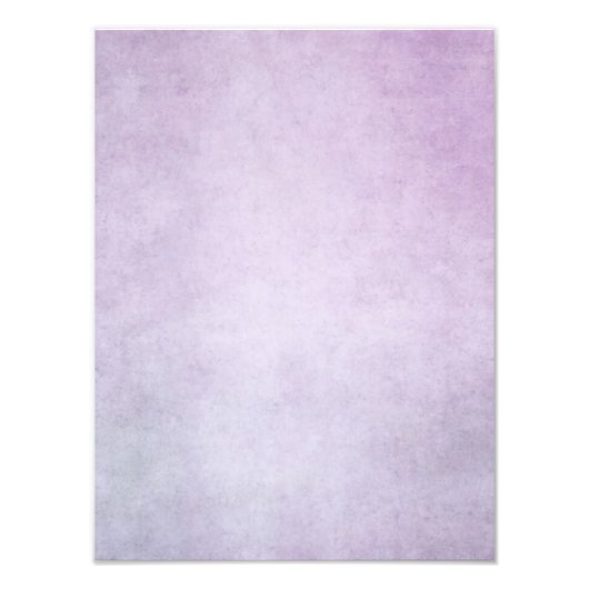 Paarse lavender Waterverf Persoonlijke achtergrond Foto Afdruk (Voorkant)