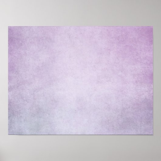 Paarse lavender Waterverf Persoonlijke achtergrond Poster (Voorkant)