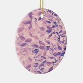 Paarse leaves keramisch ornament (Rechts)