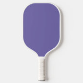 Paarse leder Monogram Pickleball Paddle (Voorkant)