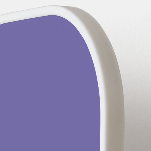 Paarse leder Monogram Pickleball Paddle (Links Detail)