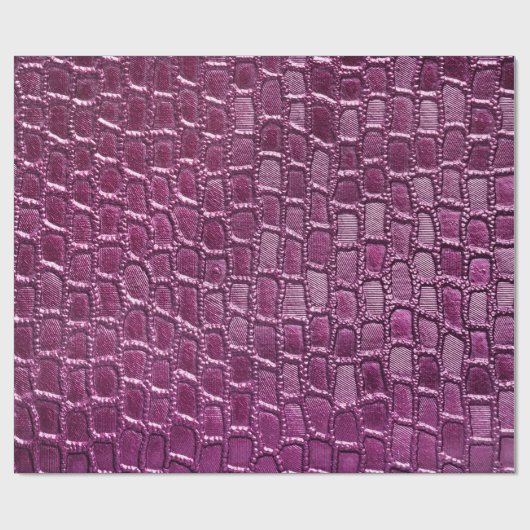 Paarse ledertextuur cadeaupapier (Vlak)
