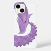 Paarse leeuwerik Case-Mate iPhone case (Achterkant)