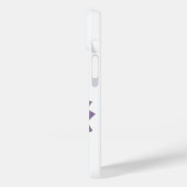 Paarse leeuwerik Case-Mate iPhone case (Achterkant / Links)