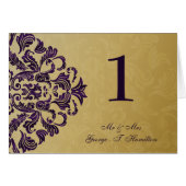 paarse legatenkaart (Voorkant Horizontaal)