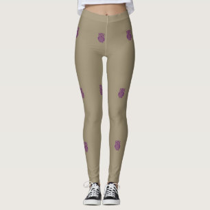 Paarse Leggings