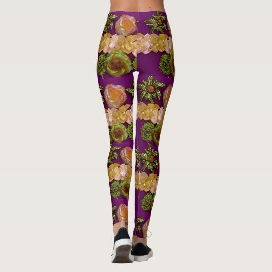 Paarse Leggings (Achterkant)