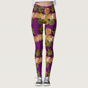 Paarse Leggings