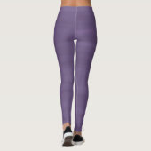 Paarse Leggings in de schaduw (Achterkant)