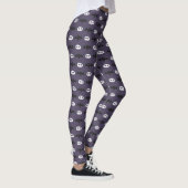 Paarse Leggings van de schedel en de buik Hallowee (Rechts)